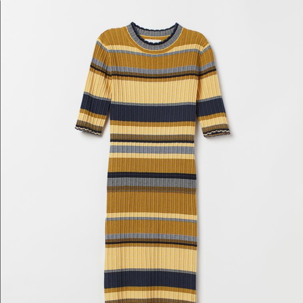 Ribbed H&M Dress